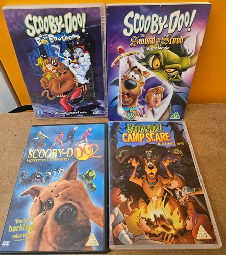 Dvd scooby doo camp - 4, scare