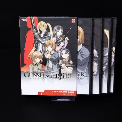 Gunslinger girl dvd box - -, 4x