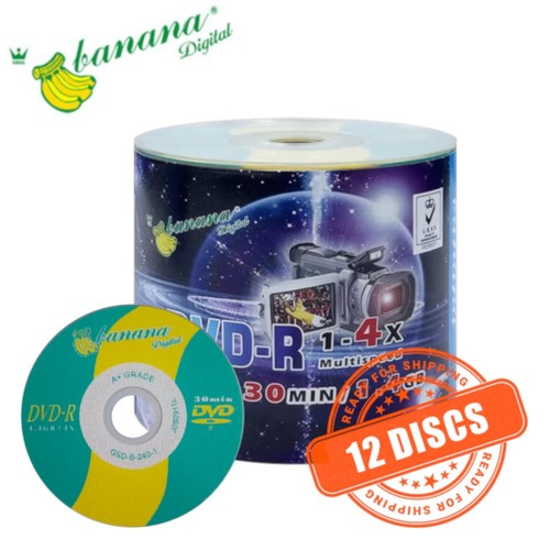 Banana mini dvd disc 4gb - banana,