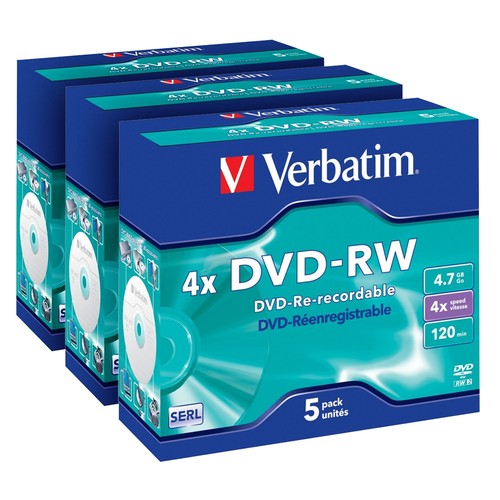 Dvd verbatim matt silver - 15,