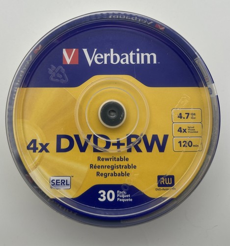 Verbatim blank dvd rw - verbatim, dvd+rw