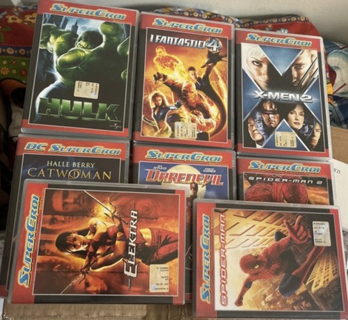 Supereroi dvd lotto - 8x,