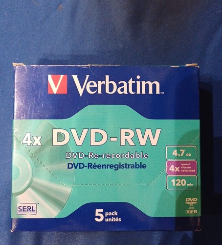 Verbatim dvd confezione - verbatim, dvd-rw