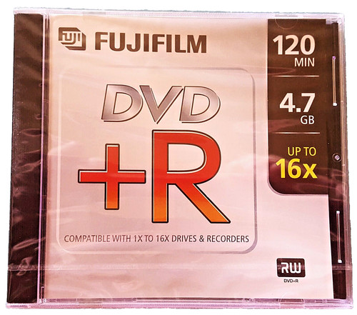 Fujifilm dvd 120min - x, dvd+r
