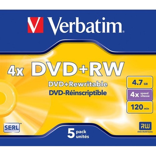 Dvd verbatim 7 gb - dvd+rw,