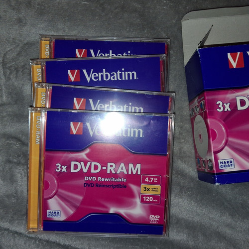 Dvd ram verbatim gb 3x - 4,