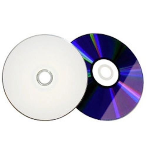 100 dvd bianco inkjet vuoto - bianco,