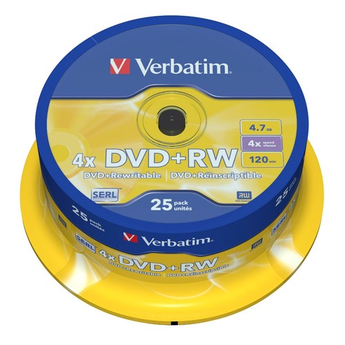 Dvd verbatim matt silver - 25,