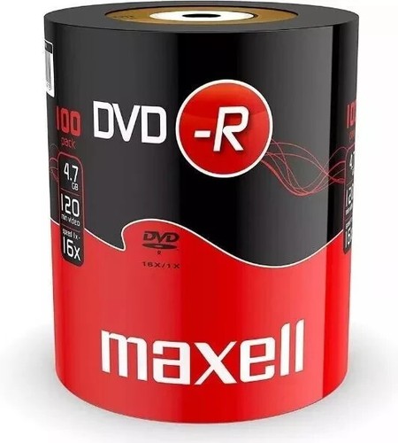 100 dischi dvd vuoti maxell - dvd,