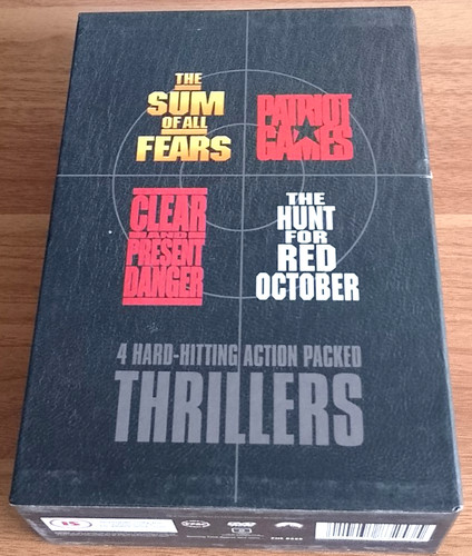 Dvd action thrillers box - dvd,