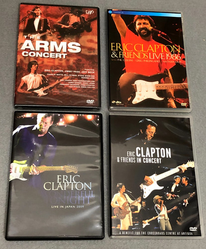 Eric clapton dvd rare - x,